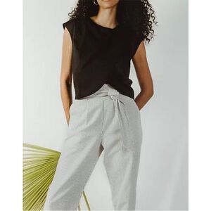 NWOT Madri Collection Size S Crossover Breastfeeding Maternity Top in Black